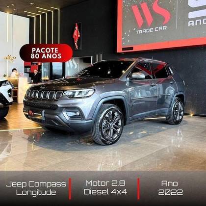 JEEP COMPASS 2.0 TD350 TURBO DIESEL LONGITUDE AT9 JEEP COMPASS 2.0 TD350 TURBO DIESEL LONGITUDE AT9